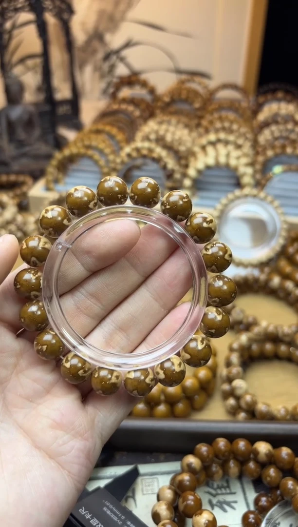 【闪购商品】紫金鼠手串12三叶草熊猫紫金鼠