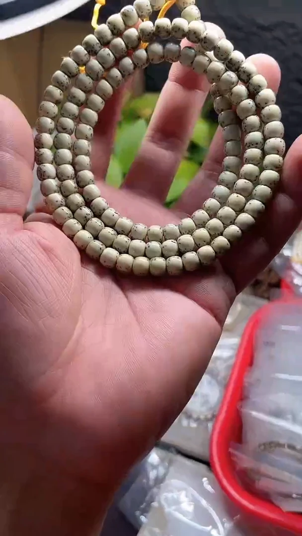 星月菩提手串海南星月菩提《*4》7X6长串