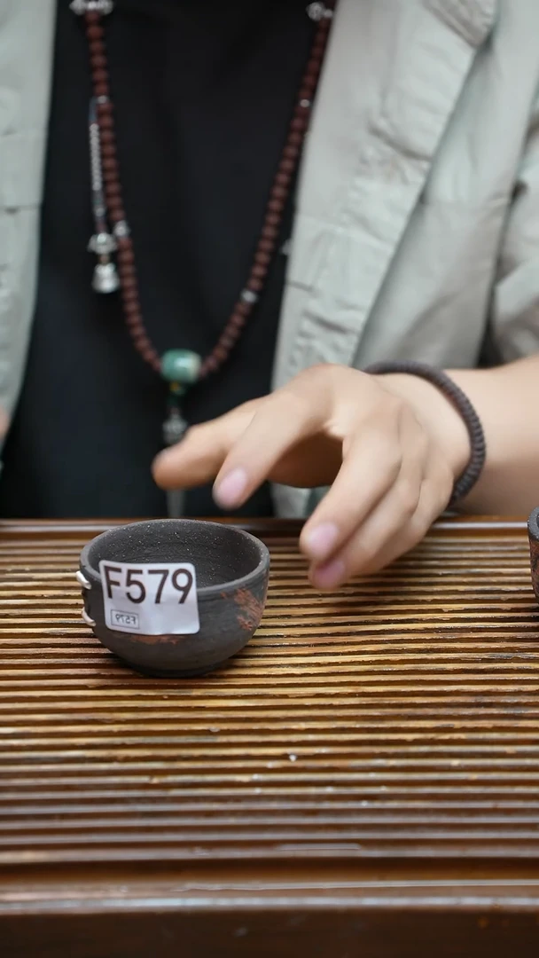 万古烧粗陶手工茶具