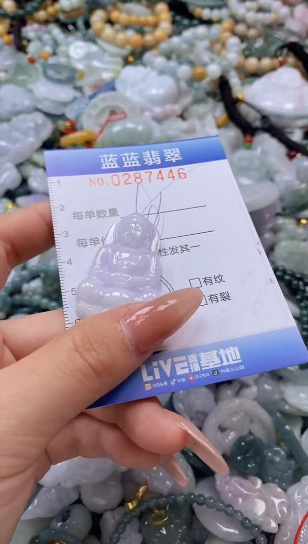翡翠未镶嵌颈饰闪购0287445多样性发其一