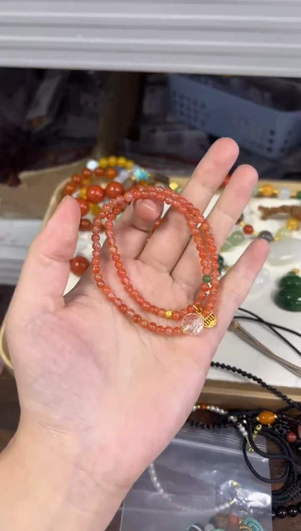 未镶嵌手链南红玛瑙孤品南红玛瑙设计款手链[42]