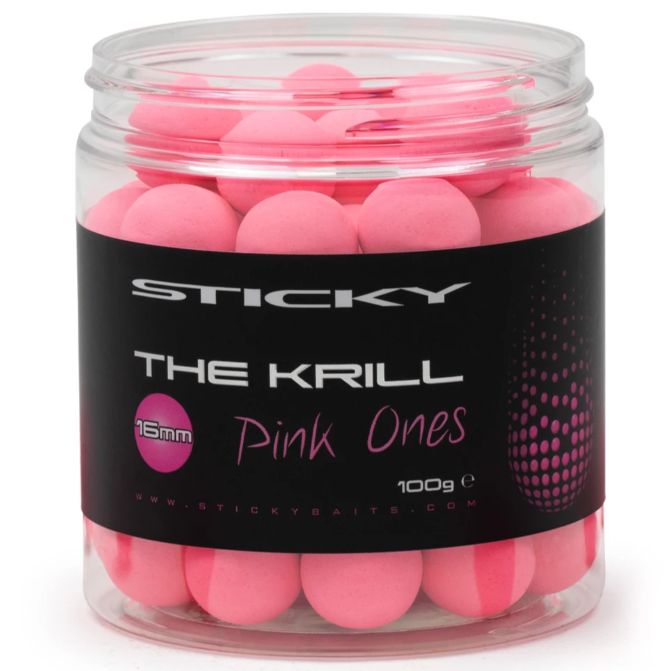 英国Sticky粉色磷虾丸饵Sticky The Krill Pink Pop up
