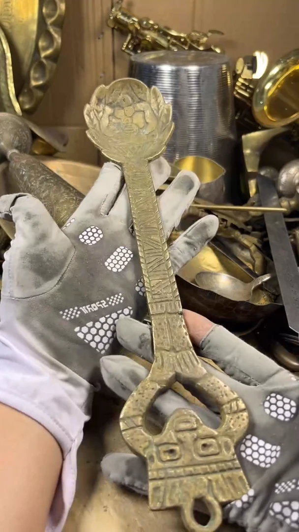 羊*生亿锦铜回流铜器摆件47