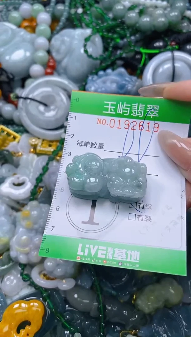 翡翠未镶嵌颈饰闪购0192619