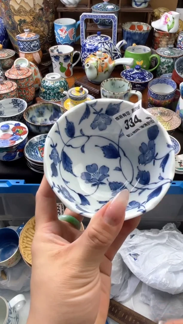 瓷片335号六六工艺品瓷器