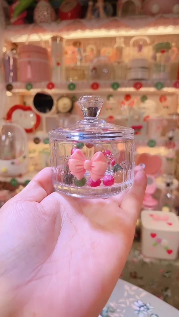 摆件开播福利数量不多，快抢！桃心收纳盒