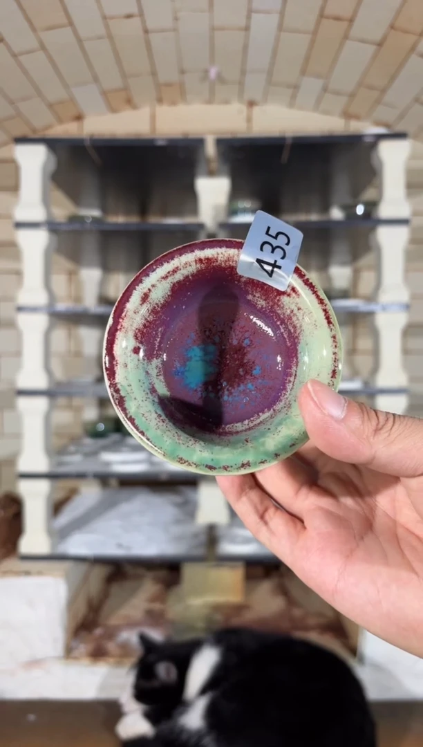 杯精品窑变钧瓷茶器