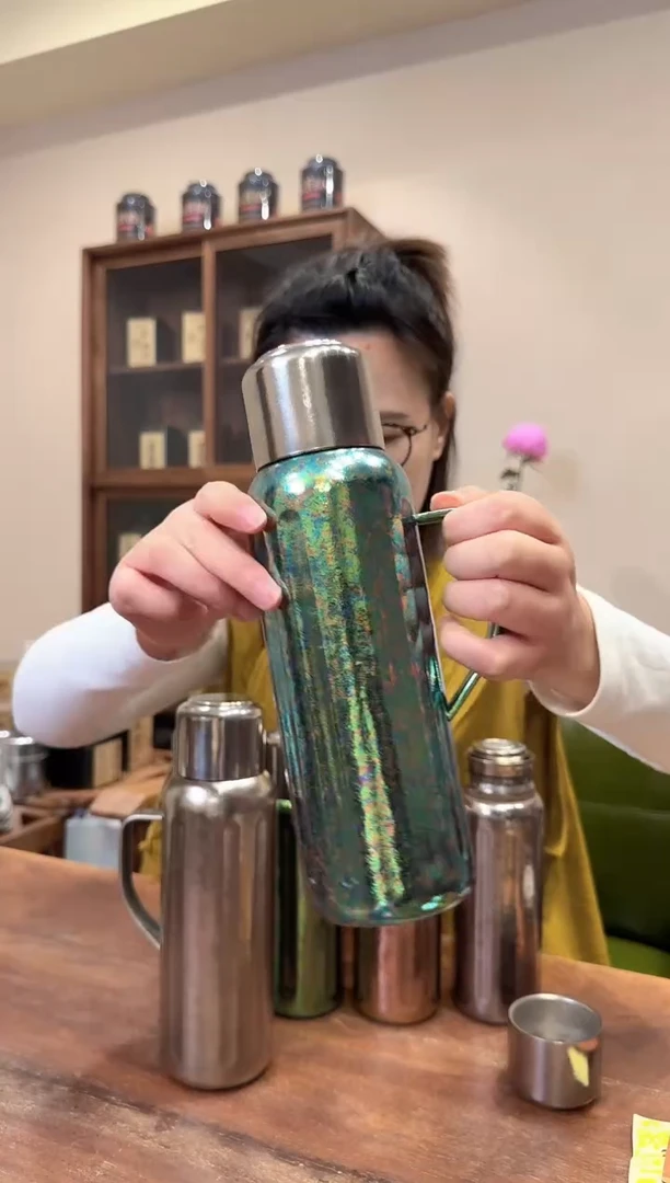 800毫升纯钛新款绿色