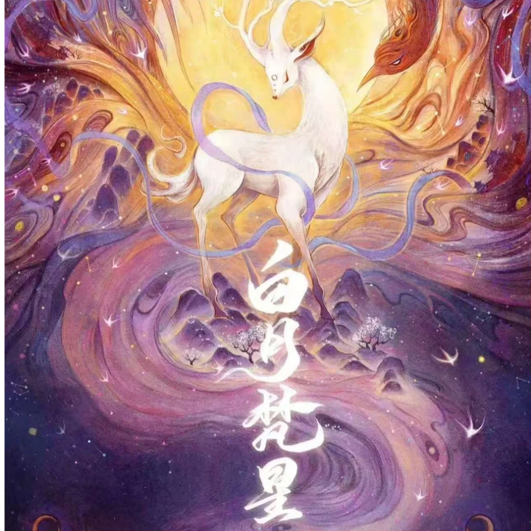 【转盘】集卡社《白月梵星》纪念收藏卡牌