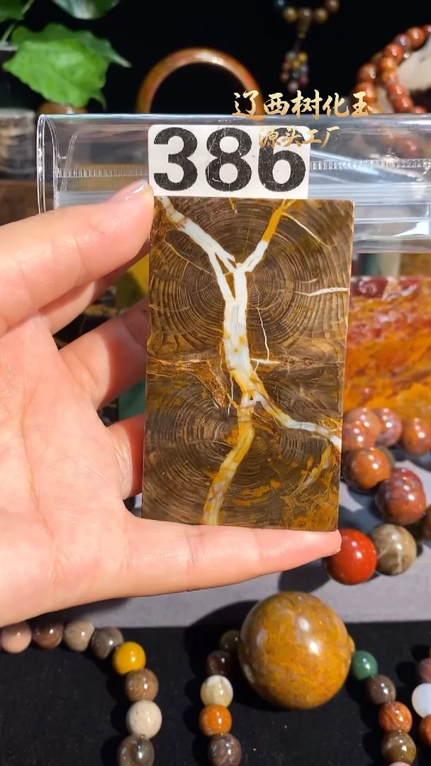 未镶嵌-硅化玉天然北票硅化玉吊坠