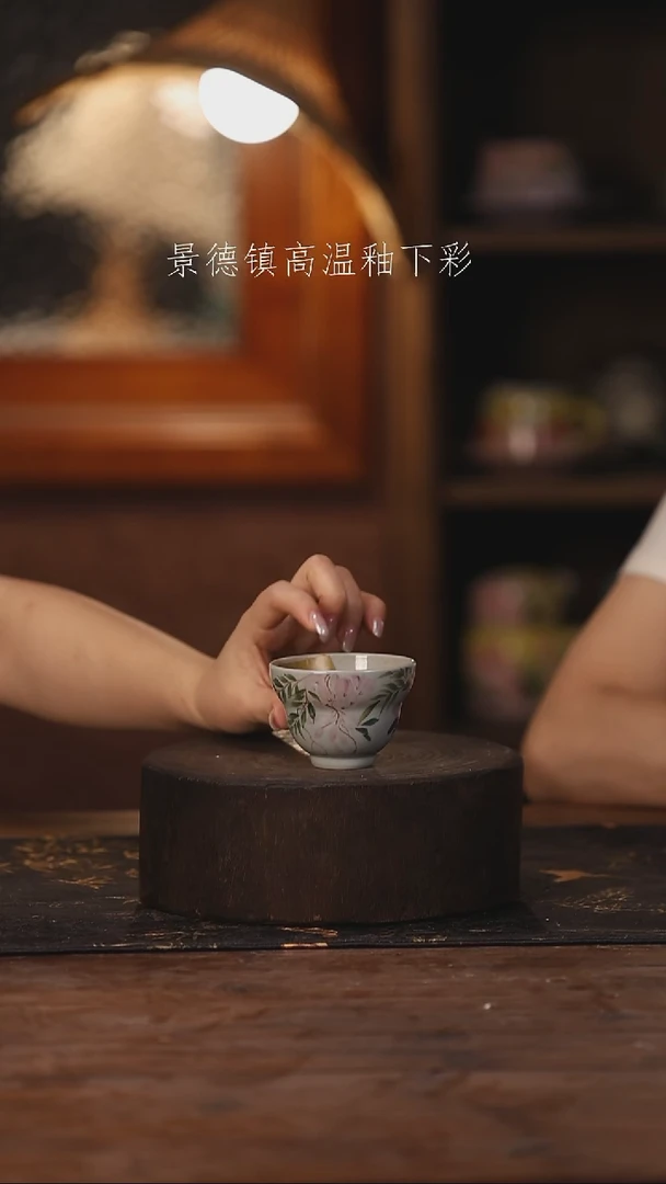 陶瓷景德镇高温釉下手绘陶瓷436