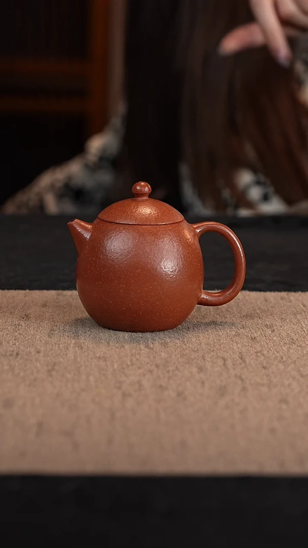 【闪购商品】紫砂茶壶金降坡龙蛋