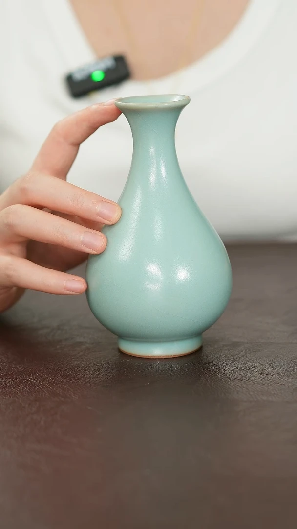摆件原矿汝宋汝瓷425