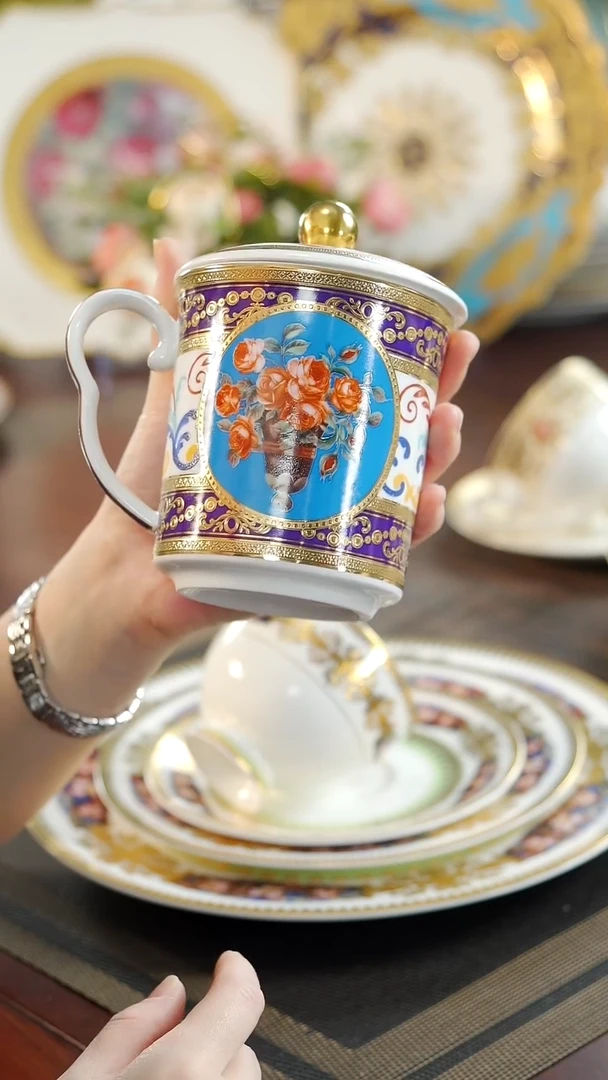 【闪购商品】瓷片会议杯 微瑕福利价