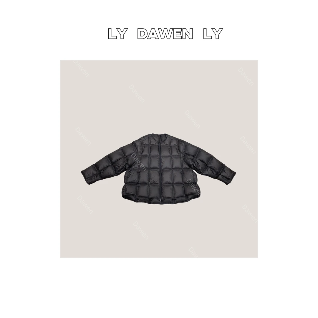 DAWEN  | 【小地雷】PINK原版 无胆布宽松阔版羽绒服 K443#