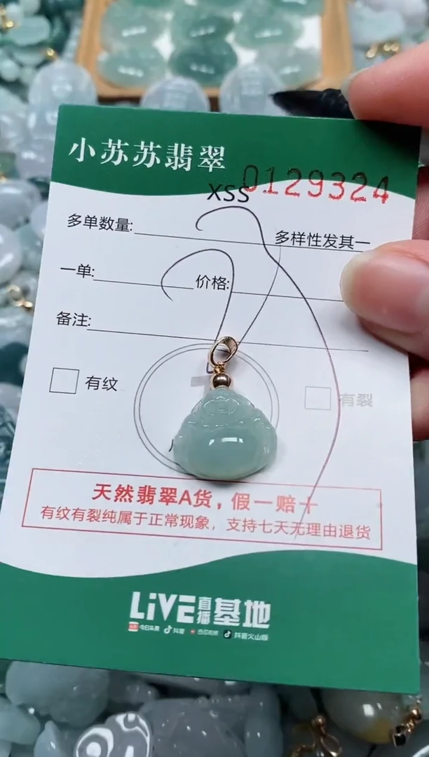 【闪购商品】翡翠颈饰未镶嵌闪购商品0129324