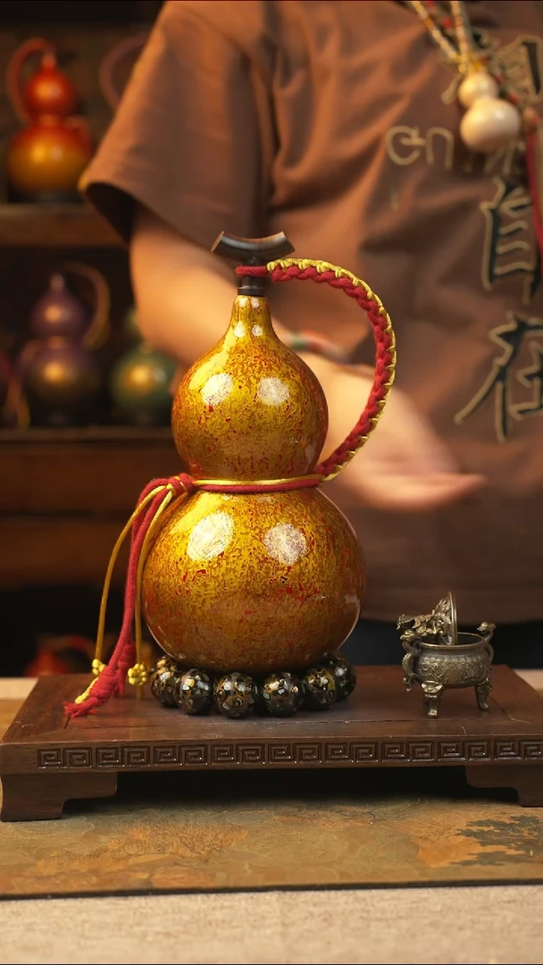 508大漆一物一拍记葫堂出品【不带手串】