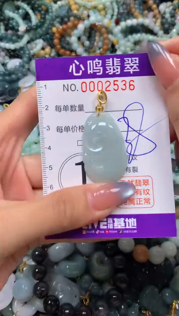 颈饰未镶嵌翡翠闪购002536
