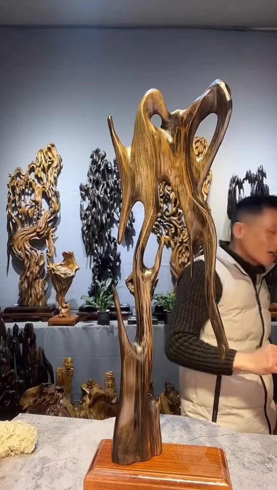 【闪购商品】金丝楠金丝楠小叶桢楠随行摆件19