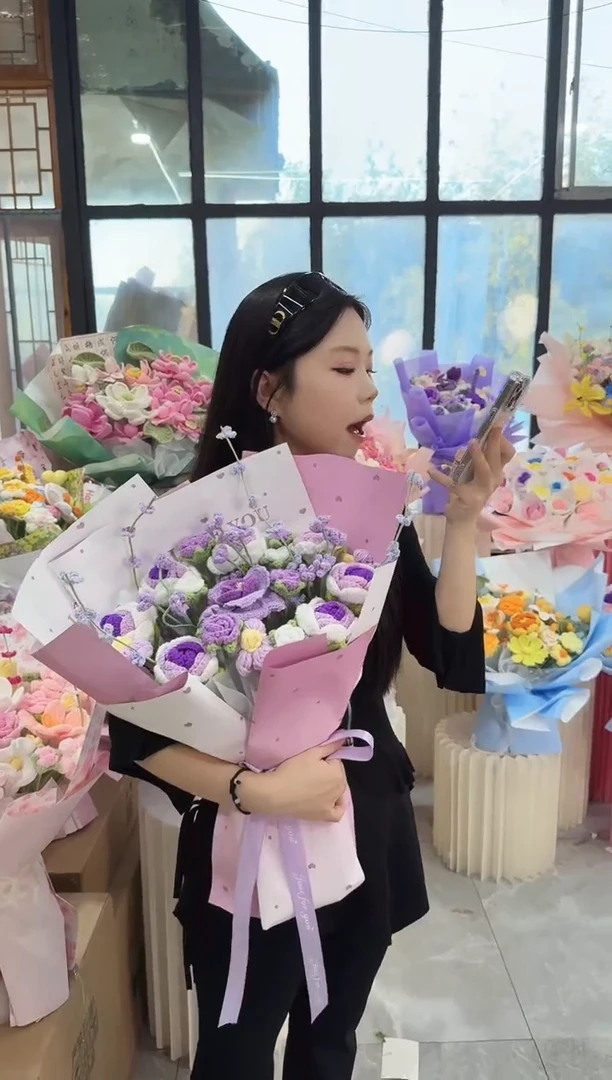 非遗手工定制花束，孤品清仓！！