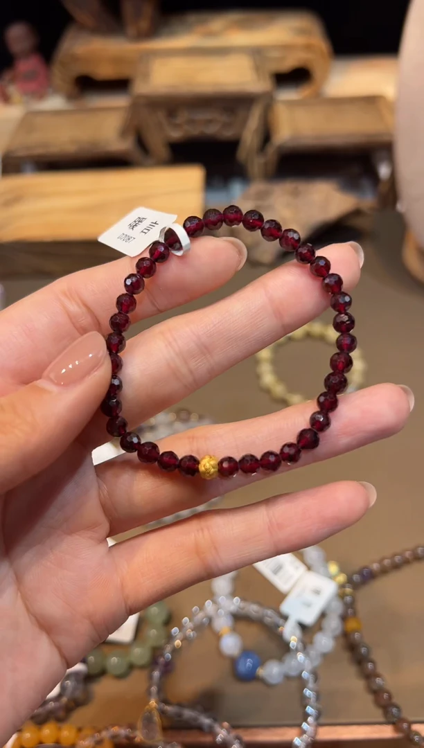 手链未镶嵌石榴石手饰@@D2087