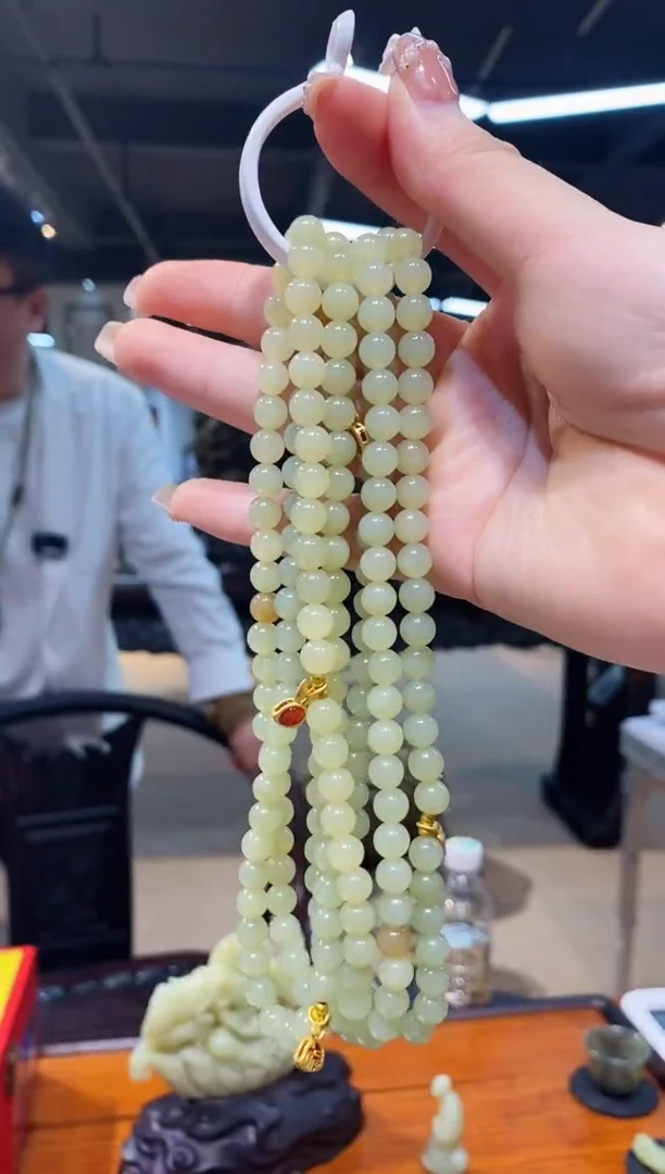 【闪购商品】和田玉手串未镶嵌约7mm多样发发一件