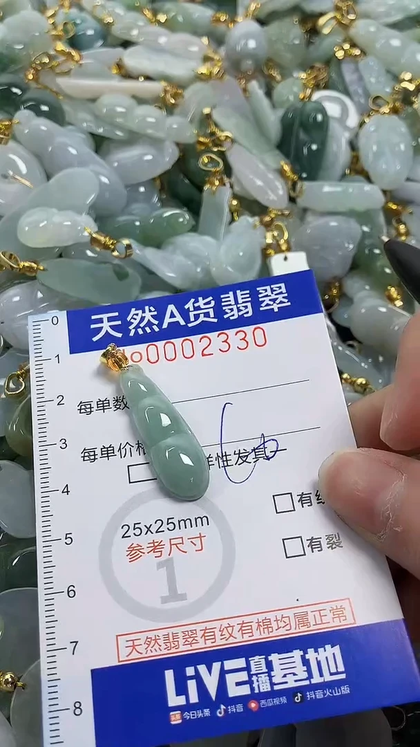 颈饰未镶嵌翡翠纯天然货a翡翠