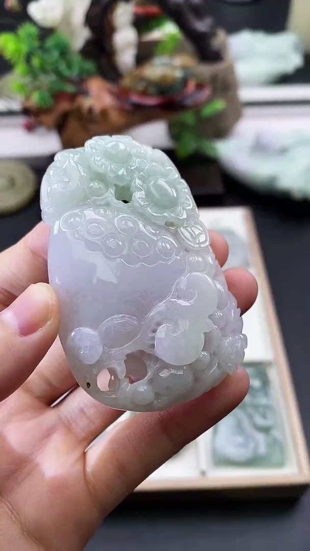 颈饰未镶嵌翡翠天然缅甸A货翡翠