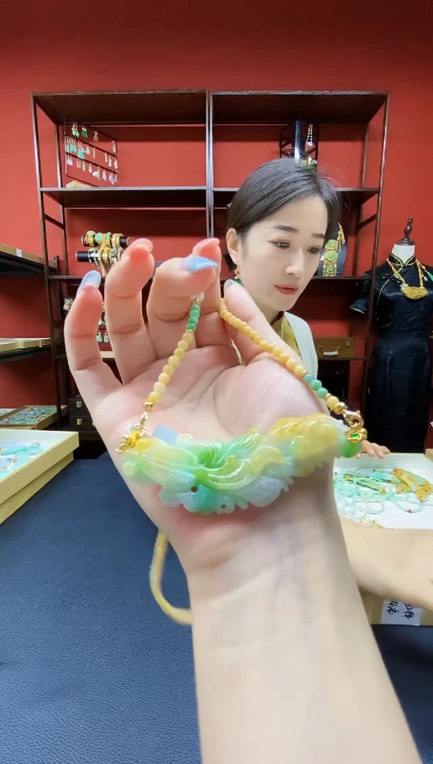 颈饰未镶嵌翡翠翡翠吊坠