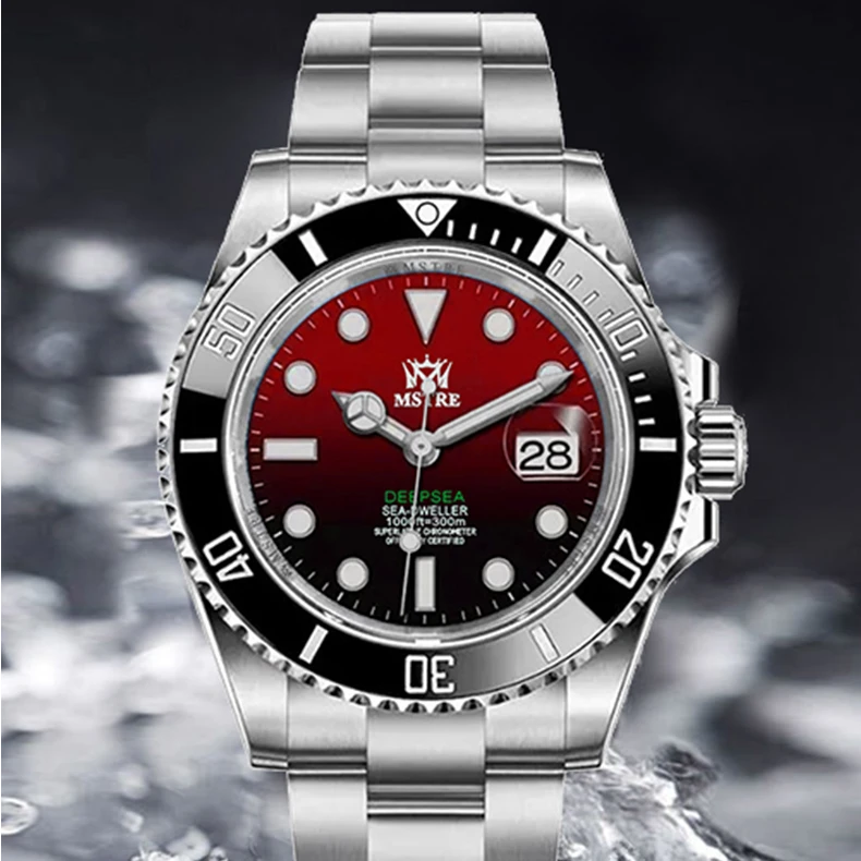 MSTRE/名仕爵原装经典商务防水夜光男士高级飞轮腕表 bb 3 hhsg