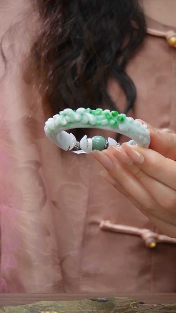 未镶嵌手链翡翠6719+