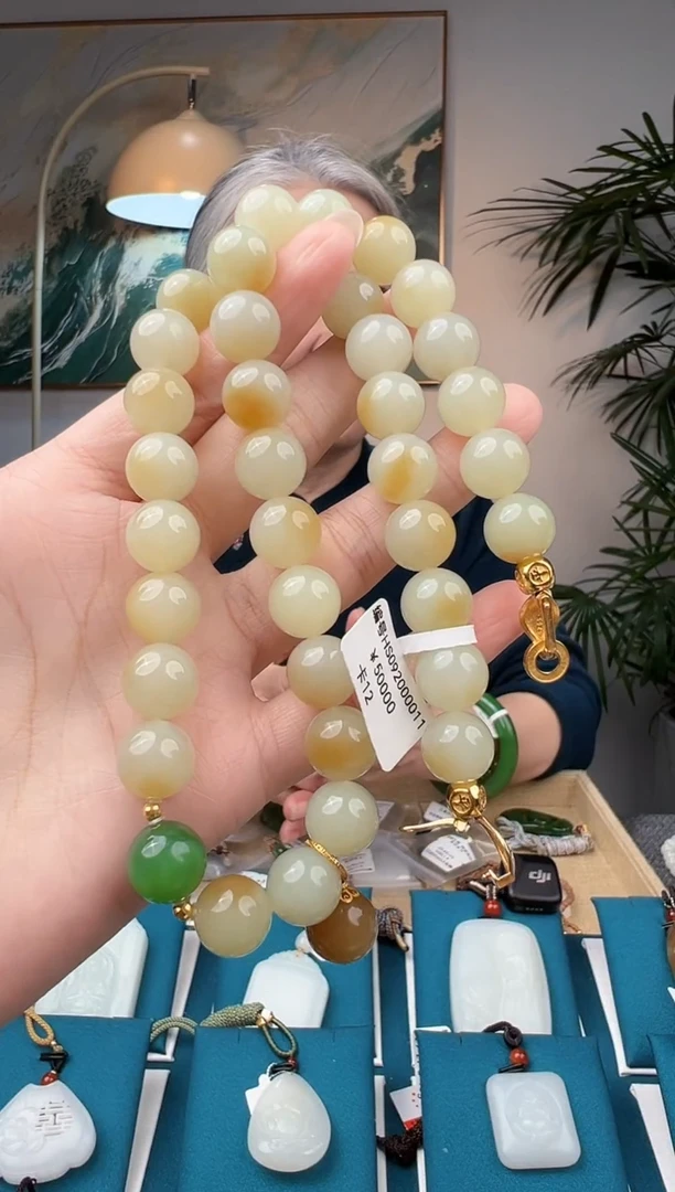 颈饰未镶嵌和田玉项链 12 HS