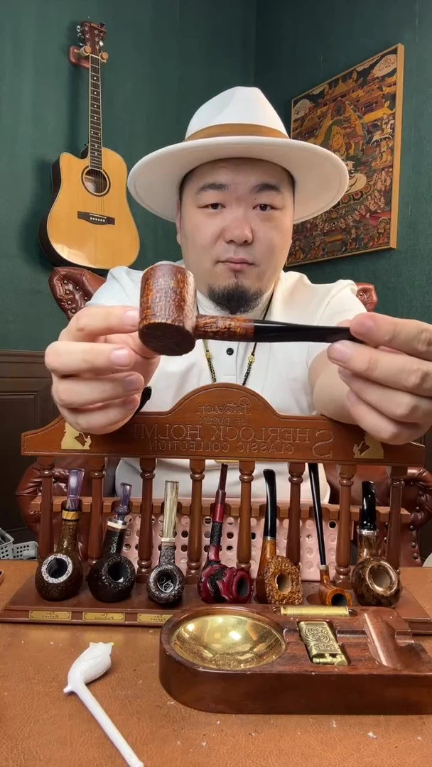 石楠木木雕款意大利进口石楠木烟斗
