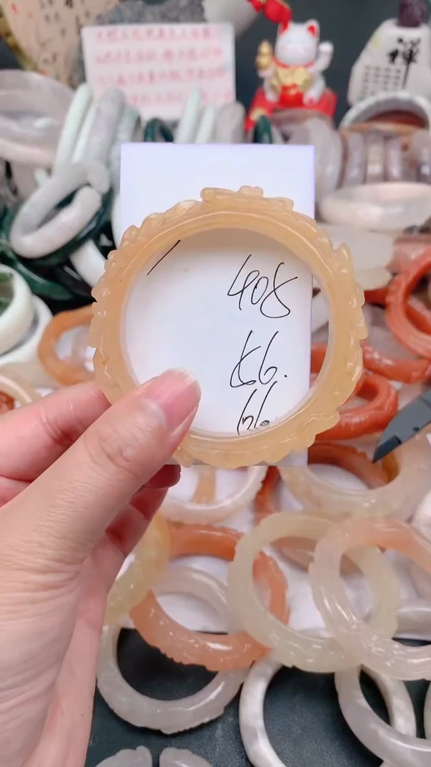 未镶嵌手镯石英质玉405