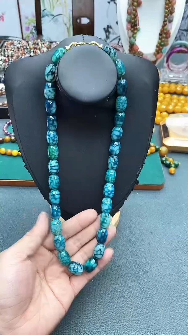 【闪购商品】玛瑙/玉髓颈饰未镶嵌A49 项链