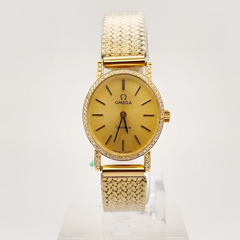 95新 Omega/欧米茄 手动机械表后钻20*23mm/公价32999/w13153