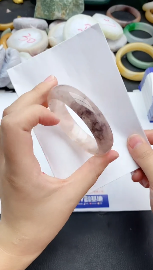 未镶嵌手镯石英质玉12+55/56