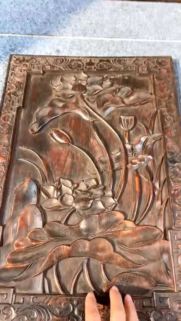 【闪购商品】木A632紫檀雕刻一直播间为准