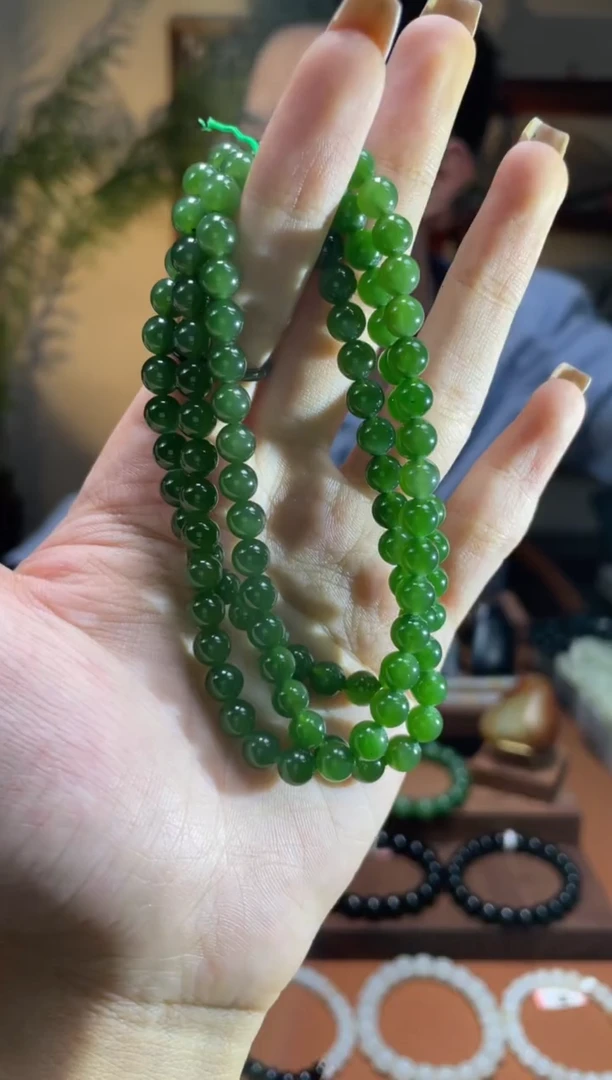 项链未镶嵌和田玉6的108