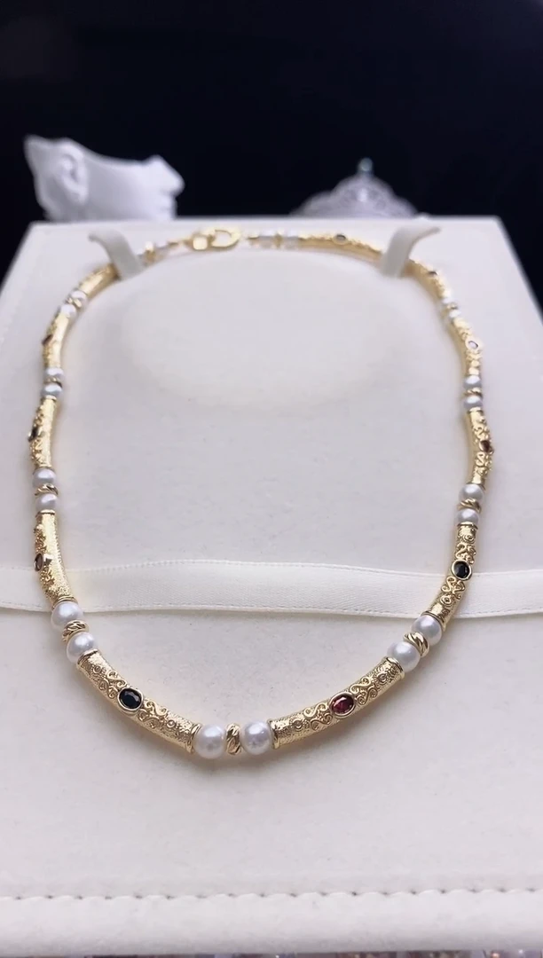 项链未镶嵌淡水珍珠淡水珍珠项链