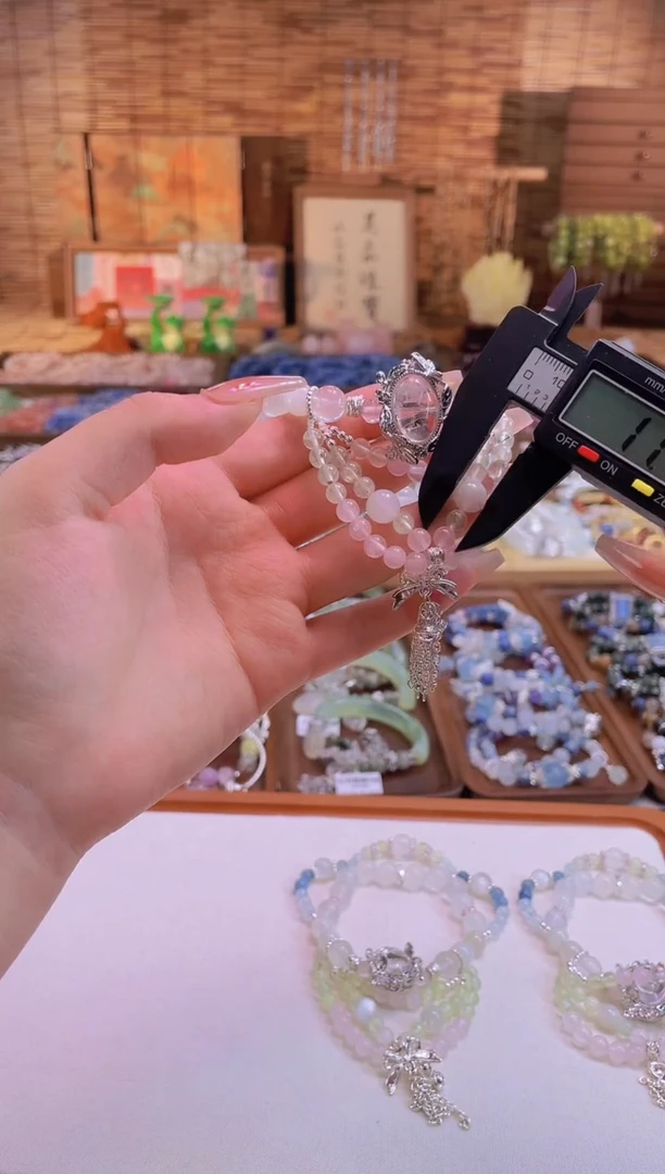 水晶手链合金cb3227cb3227