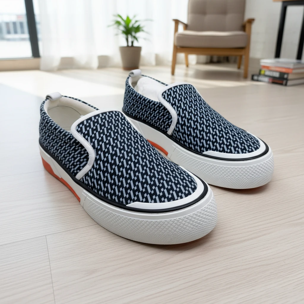 95新 Hermes/爱马仕  蓝色休闲鞋 1789 1561
