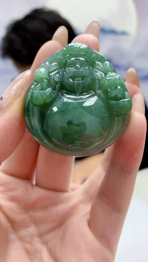【闪购商品】定制翡翠未镶嵌5145jw-毛货挂件33