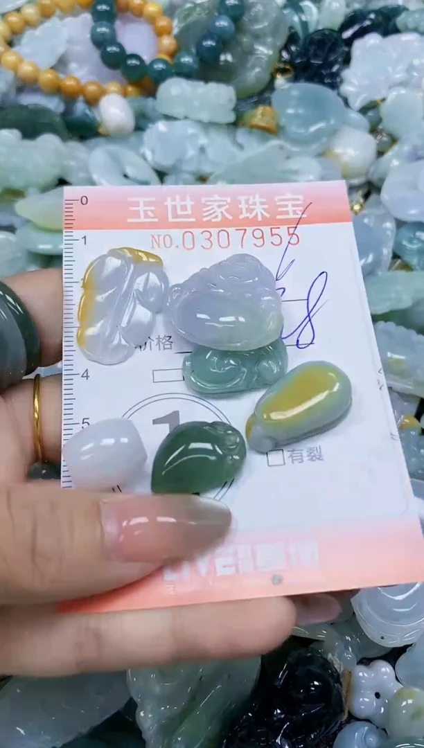 翡翠未镶嵌颈饰闪购0307955