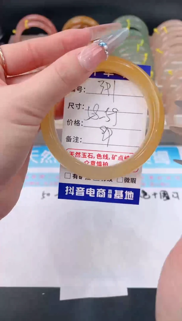 未镶嵌手镯石英质玉391