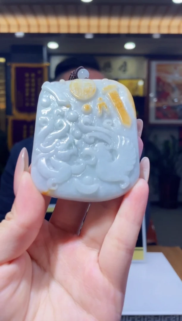 翡翠未镶嵌颈饰N-@@BSGA0502904