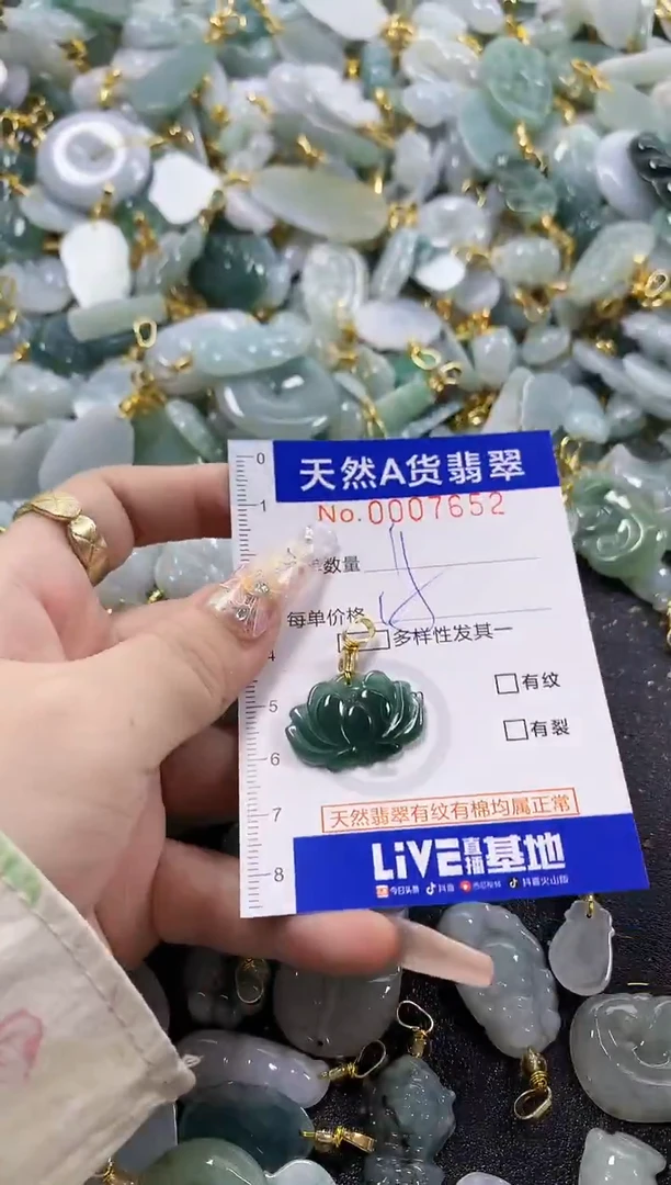 颈饰未镶嵌翡翠天然A货翡翠