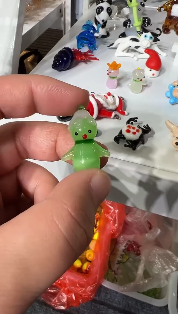 手工艺品琉璃阿****娘摆件