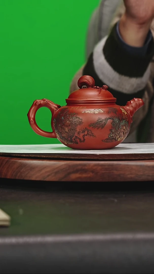 宜兴原矿高端紫砂 老清水 400cc