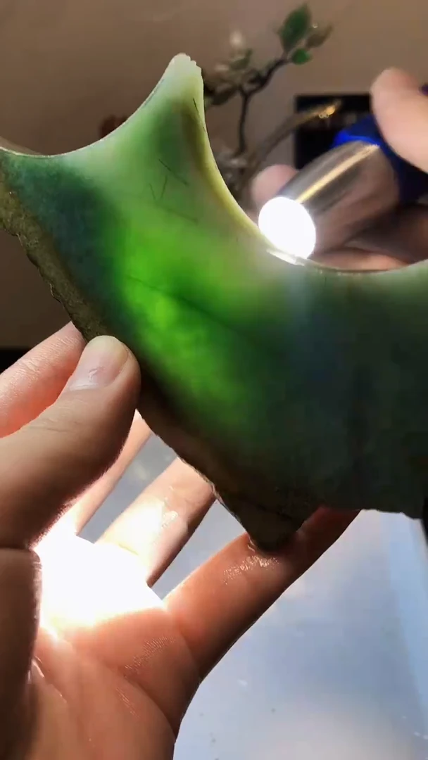 翡翠未镶嵌颈饰天然翡翠A货